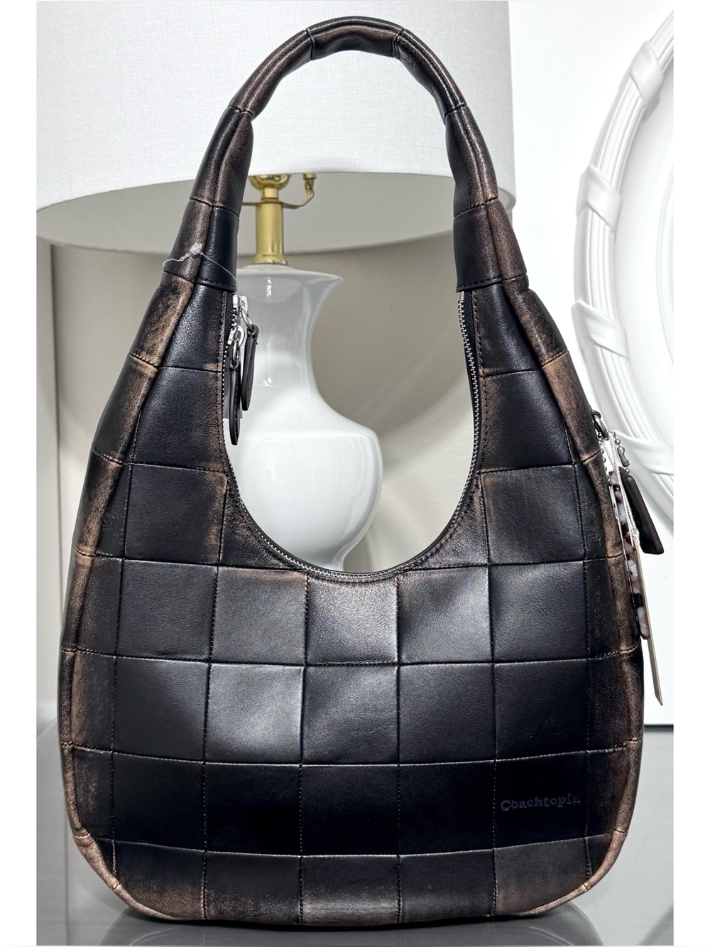 COACH COACHTOPIA Alter/Ego Crescent Shoulder Bag, LOVED‎ LEATHER